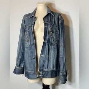 G Star Raw Denim Jacket - Size XL - European Authentic